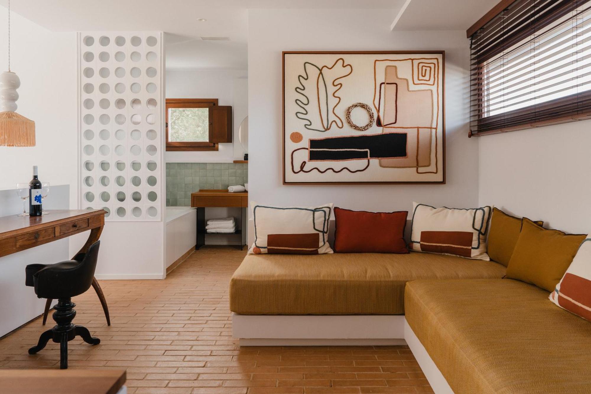 Suite met een Kingsize Bed en Uitzicht op de Oceaan